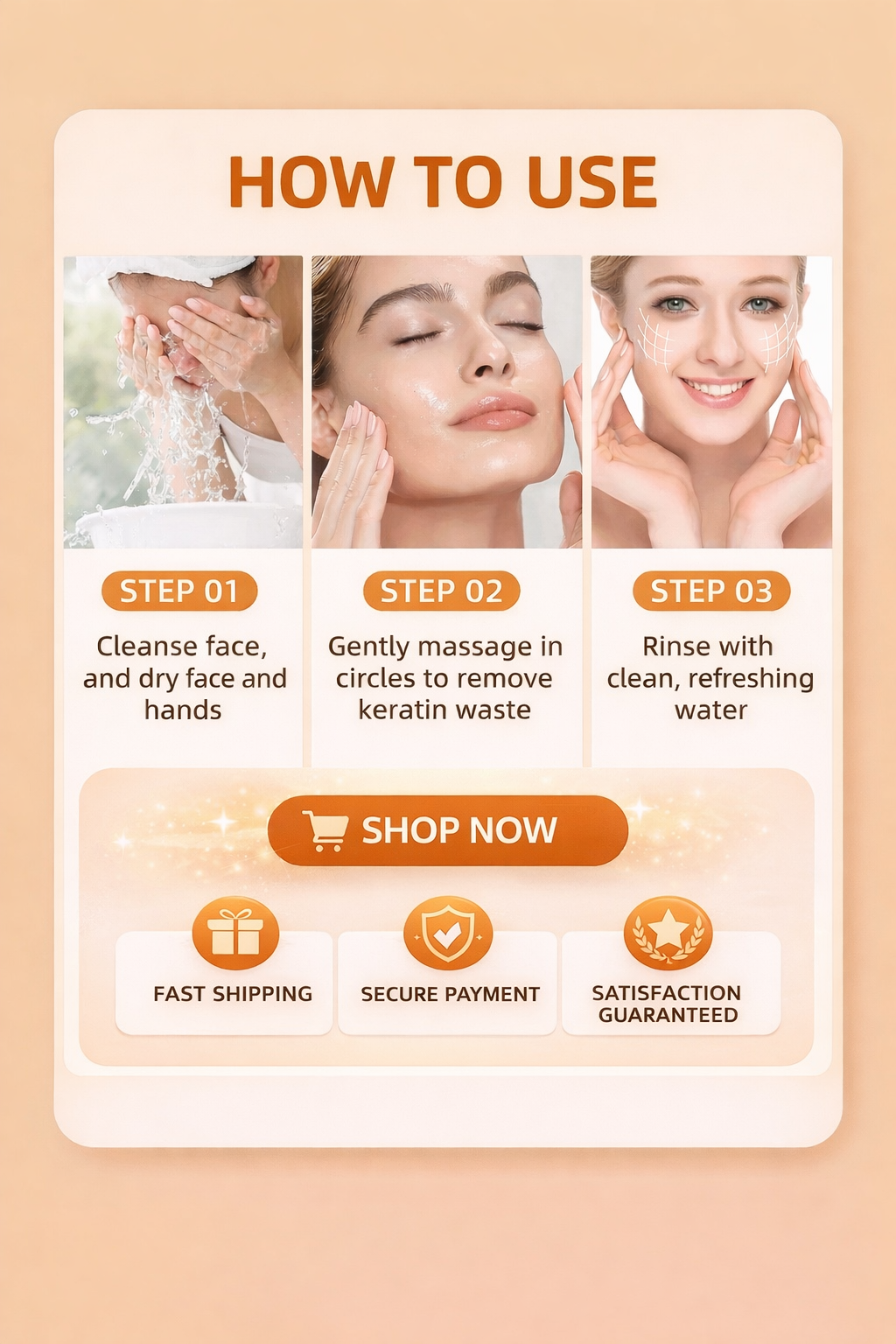 Korean skincare exfoliating gel pore cleansing and brightening"